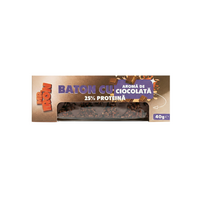 Baton Proteic fara Zahar si fara Gluten, Ciocolata, 40g, Mr Iron