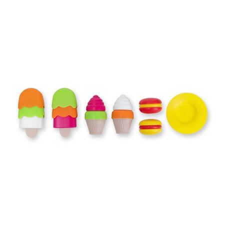 Jucarie de stivuire si creatie, Standul de inghetata, 1-3 ani, Chicco 788499