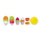 Jucarie de stivuire si creatie, Standul de inghetata, 1-3 ani, Chicco 788499