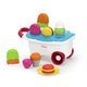 Jucarie de stivuire si creatie, Standul de inghetata, 1-3 ani, Chicco 788496