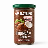 Budinca de chia cu cacao, 230 g, Naturo