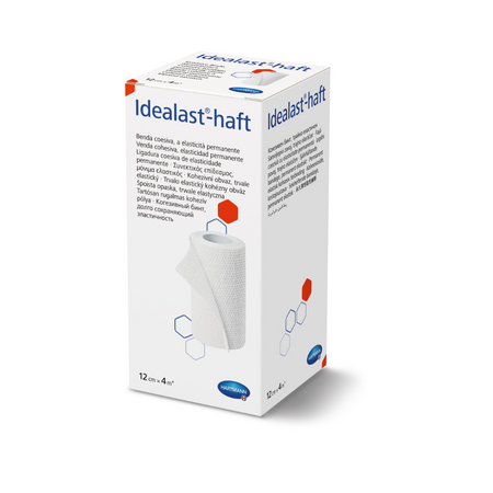 Fasa elastica Idealast-Haft, 12cm x 4m, Hartmann
