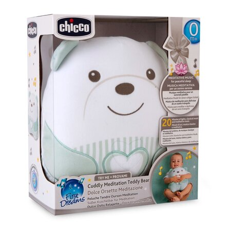 Ursulet de plus First Dreams, Verde, 0 luni+, Chicco 788622