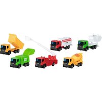 Masinuta utilitara, Scara 1:102, Die Cast, Diverse modele, 7.5 cm, Goki