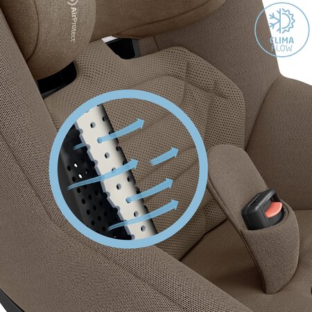 Scaun auto Pearl 360 Pro, 61-105 cm, Authentic Truffle, Maxi Cosi 788881