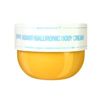 Crema de corp radianta  cu acid hialuronic, 200 ml, Bongamo