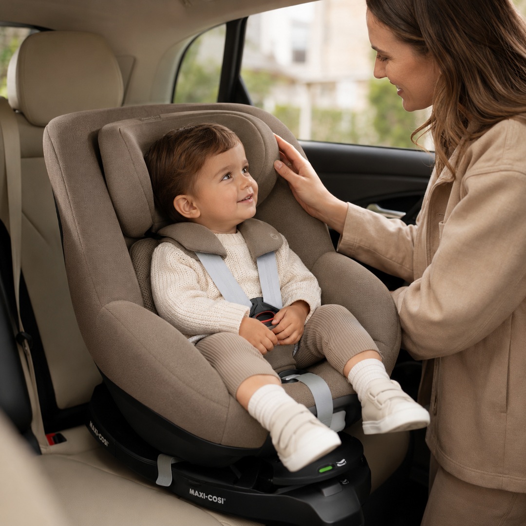 Maxi-Cosi Pearl 360 Pro cu tetieră protectoare