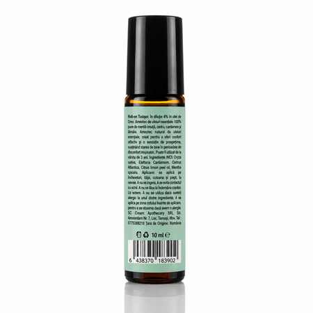 Roll on cu uleiuri esentiale Tusisor, 10 ml, Oleya 788954