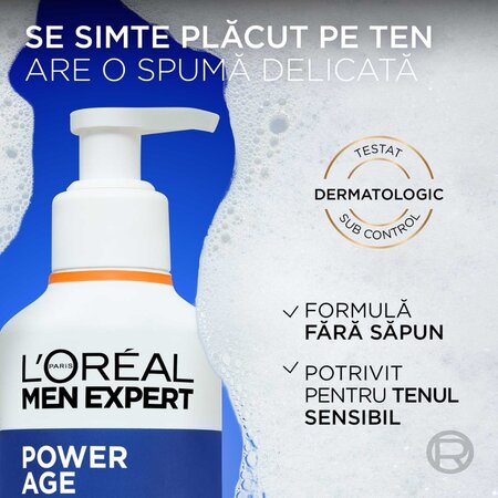 Gel de curatare hidratant pentru barbati Men Expert, Power Age, 260 ml, Loreal Paris 789192