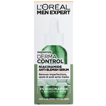 Serum anti-imperfectiuni Men Expert, Derma Control, 30 ml, Loreal Paris 789200