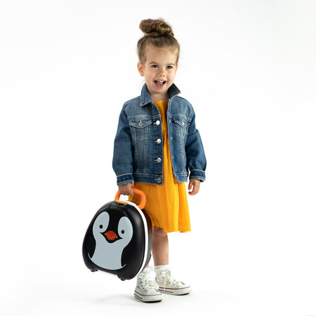 Olita portabila cu capac pentru copii, Pinguin, My Carry Potty 789269