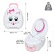 Olita portabila cu capac pentru copii, Cat, My Carry Potty 789278