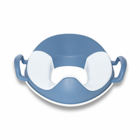 Reductor toaleta pentru copii My Little Trainer Sea, Blue Pastel, My Carry Potty
