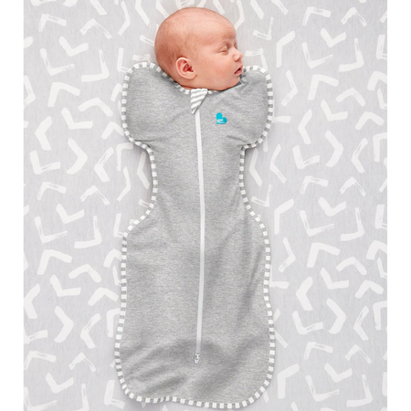 Sac de dormit pentru infasat bebelusi Swaddle Up, 6-8.5 Kg, Gri, 1 bucata, Love to Dream 789437