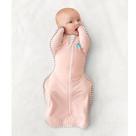 Sac de dormit pentru infasat bebelusi Swaddle Up, 6-8.5 Kg, Roz, Love to Dream 789511