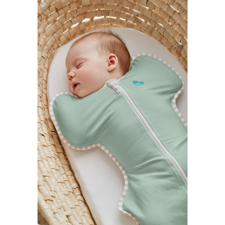Sac de dormit pentru infasat bebelusi Swaddle Up, 6-8.5 Kg, Olive, 1 bucata, Love to Dream 789609