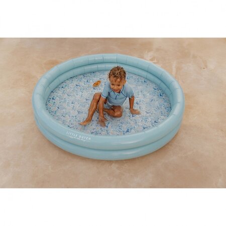 Piscina gonflabila pentru copii Ocean Dreams, 150 cm, Albastru, + 2 ani, Little Dutch 791921