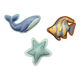 Jucarii pentru scufundare, Ocean World, + 3 ani, 3 bucati, Little Dutch 790250