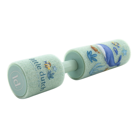 Pistol de apa din spuma, Albastru, Ocean World, + 3 ani, 1 bucata, Little Dutch 792028