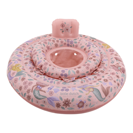 Colac pentru bebelusi, Dreamy Mermaid, + 6 luni, 1 bucata, Little Dutch 790154