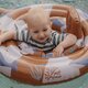 Colac pentru bebelusi, Roz, Ocean World, + 6 luni, Little Dutch 790157