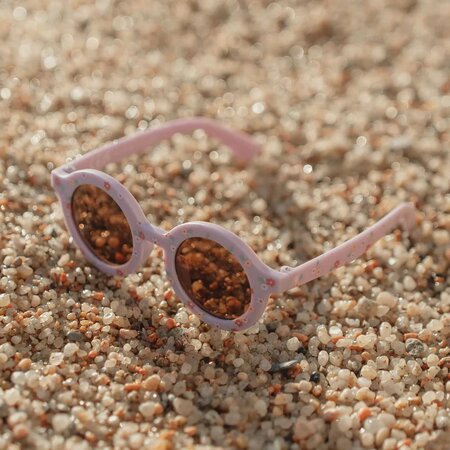Ochelari de soare pentru copii, Purple Stripes, 2 ani+, 1 bucata, Little Dutch 791904