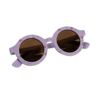 Ochelari de soare pentru copii, Purple Stripes, 2 ani+, 1 bucata, Little Dutch