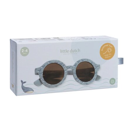 Ochelari de soare pentru copii, Ocean Splash, 2 ani+, 1 bucata, Little Dutch 791893