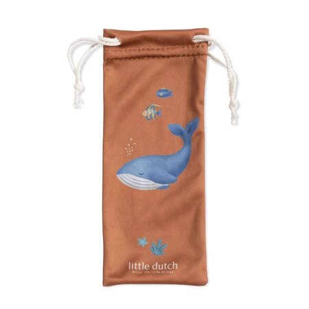 Ochelari de soare pentru copii, Ocean Green, 2 ani+, 1 bucata, Little Dutch 791884