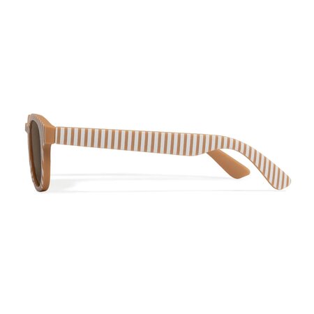Ochelari de soare pentru copii, Ocean Brown Stripes, 2 ani+, 1 bucata, Little Dutch 790340