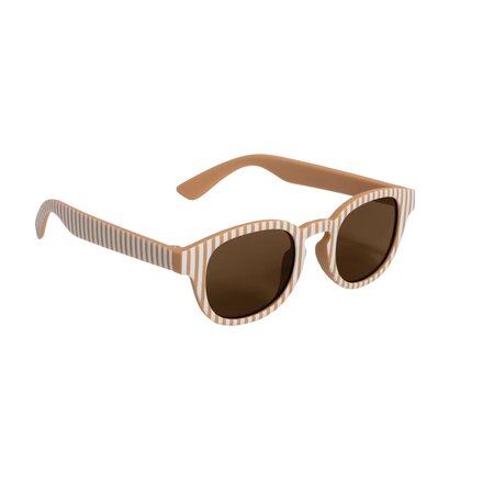 Ochelari de soare pentru copii, Ocean Brown Stripes, 2 ani+, 1 bucata, Little Dutch 790339