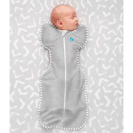 Sac de dormit pentru infasat bebelusi Swaddle Up, 3.5 - 6 Kg, Gri, 1 bucata, Love to Dream 789931
