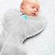 Sac de dormit pentru infasat bebelusi Swaddle Up, 3.5 - 6 Kg, Gri, 1 bucata, Love to Dream 789932