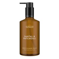 Sapun lichid de maini si corp, Santal & Patchouli, 300 ml, Scottish Fine Soaps