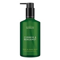 Sapun lichid de maini si corp, Cypress & Bergamot, 300 ml, Scottish Fine Soaps