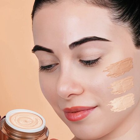 Primer, fond de ten si anti-cearcan cu vitamina C Magic Touch, Ultra Light, 30 ml, Bio Balance 792180