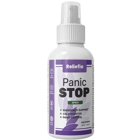 Alege tip document... Spray oral Panic Stop, 50 ml, Reliefia