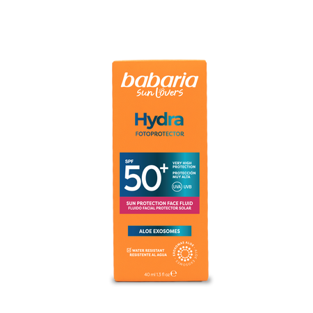 Fluid pentru fata cu SPF50+ Hydra Fotoprotector, 40 ml, Babaria