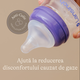 Biberon cu Tetina NaturalWave, 0 luni+, XS, 60 ml, Lansinoh 790473
