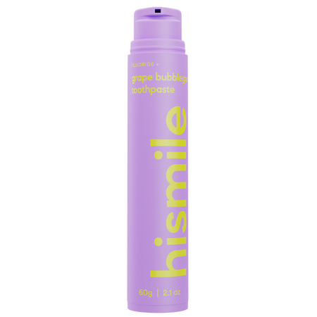 Pasta de dinti cu fluor, Grape Bubblegum, 60 g, Hismile