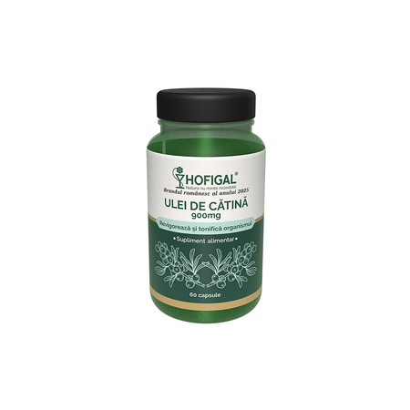 Ulei de catina, 900 mg, 60 capsule, Hofigal
