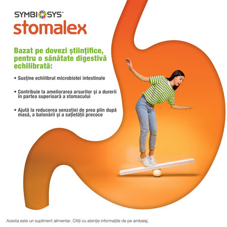 Symbiosys Stomalex, 30 capsule, Biocodex 791089