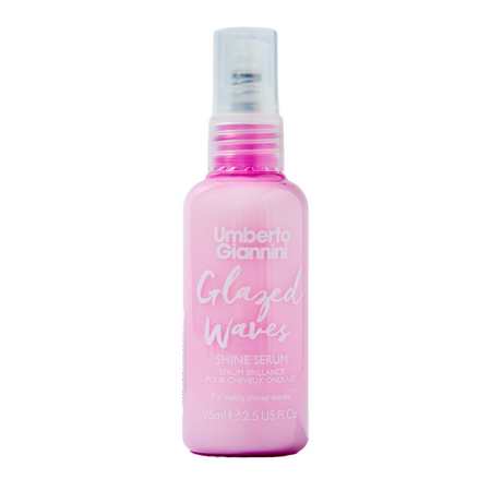 Ser pentru stralucirea parului ondulat Glazed Waves, 75 ml, Umberto Giannini