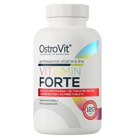 Vitamine si minerale Vit & Min Forte, 120 tablete, Ostrovit