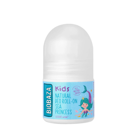 Deodorant natural roll-on pentru copii, Sea Princess, 30 ml, Biobaza Kids