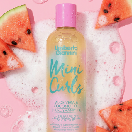 Sampon delicat pentru copii cu par cret Mini Curls, 250 ml, Umberto Giannini 791413