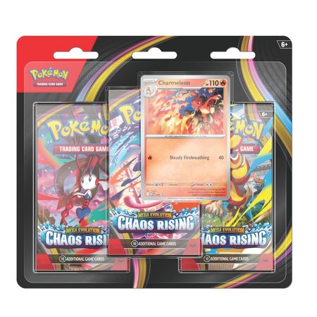 Set TCG Mega Evolution, Chaos Rising 3 Balister Booster, 6 ani+, Pokemon 791519
