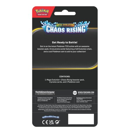 Set TCG premium checklane Balister Mega Evolution, Chaos Rising, 6 ani+, Pokemon 791523