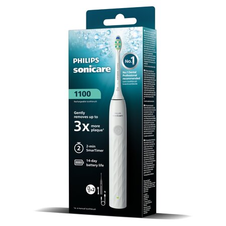 Periuta de dinti electrica Philips Sonicare 1100, Alb, HX3902/01, O Periuta + 2 rezerve, Philips 791760