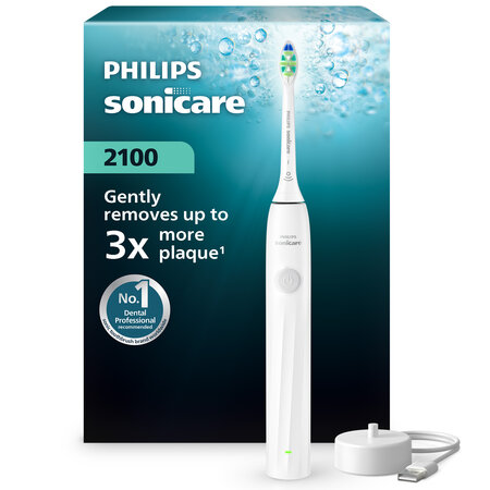 Periuta de dinti electrica Philips Sonicare  2100, Alb, 1 buc, Philips Sonicare
